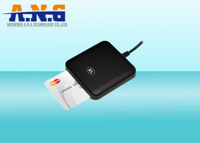 China ISO 7816 EMV Smart Card Reader Writer Type-C Portable Contact IC Chip Reader for Payment for sale