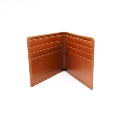 China Wholesale High Quality Men's Brown Short PU Leather Multifunctional Wallet for sale