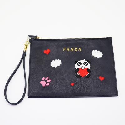 China Latest High Quality Fashional Design Exclusive Purse Embroidered Design Mini Wrist Wallet For Girls Women for sale