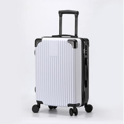 China High Quality 20 Inch ABS Trolley Case Password Box PC Zipper Boarding Suitcase Short-Distance Travel Case for sale