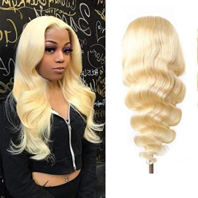 China Hot Sale 2021 T Piece 613 Lace Hair Wig T Piece Lace 150% Front Wigs Human Hair 20 Colored Blonde 613 Wig 13x4x1 T Piece Body Wave Wigs for sale