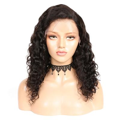 China 100% Curly Human Hair Huamn Brazilian Raw Virgin Human Hair 100% Density HD Density HD Closure Lace Front Wig for sale