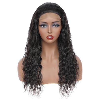 China Hot Wholesale 2021 Water Wave Ombre Wigs Hair Lace Front Water Wave Brazilian Cuticle Aligned Lace Closure Hair Wig for sale