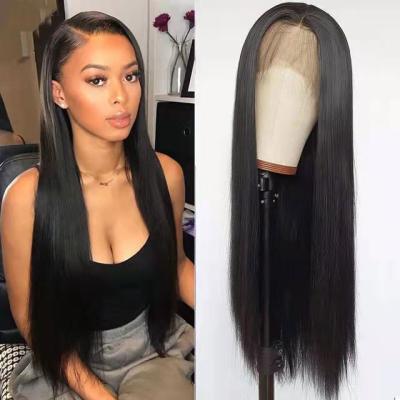 China 2021 Hot Sale Straight Human Hair Wigs For Women 13X4 Lace Front Human Hair Wigs Lace Frontal Wig Brazilian Straight 4X4 Lace Closure Wig for sale