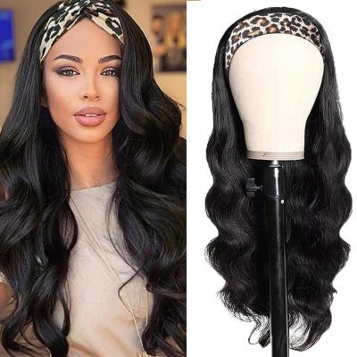 China Body Wave Hairband Wigs Wholesale Price Body Wave Headband Wigs For Black Women Loose Wave Hair Glueless Headband Wigs for sale