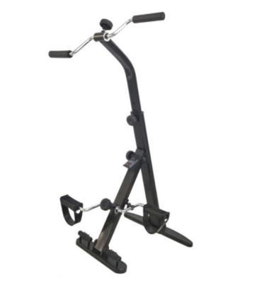 China Home Use Mini Arm and Leg Trainer Senior Fitness Equipment Rehab Bike With or Without Watch (Black) for sale