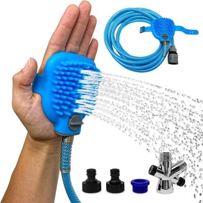 China Plastic Pet Bathing Tool, Pet Shower Sprayer, Pet Scrubber and Dog Shower Sprayer for sale