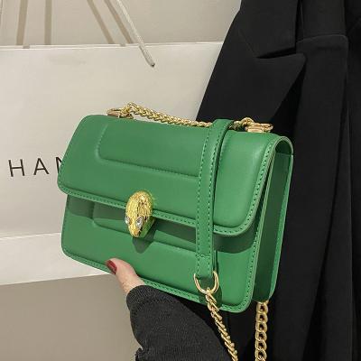 China High Quality Women Cross - Body Bag For Women 2022 New Design Shoulder Leather Chain Messenger Bag Female Handbag And Purse for sale