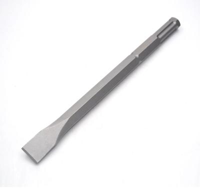 China Concrete And Masonry Demolition HEX22 Flat Chisel 500mm for sale