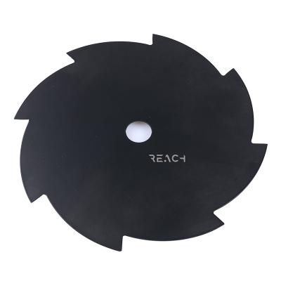 China 2-Stroke Trimmer Head 8 Teeth Circular Cutting Saw Blade For Grass Brush Cutting for sale