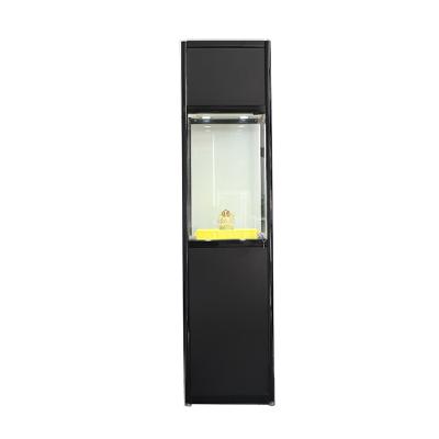 China Retail Store Mall//Supermarket/Office High Quality Hot Selling Square Metal Glass Jewelry Display Cabinet with Glass Door for sale