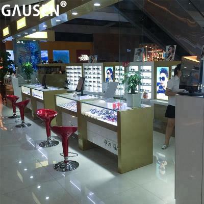 China Direct Selling Optical Glasses Factory Store Store Display Furniture Optical Glasses Shop Display Cabinet for sale