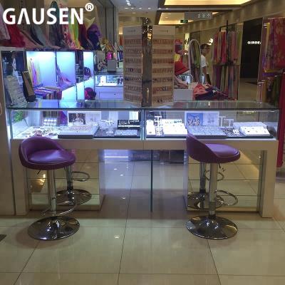 China Hot Selling Optical Shop Glass Jewelry Showcase Cabinet/Jewelry Shop Display Furniture for sale