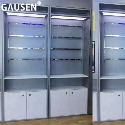 China New optical shop design mobile shop interior design mobile phone accessories display for sale