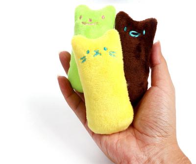 China Mint Interactive Cat Catnip Cat Toys Bite Grinding Teeth Plush 1 Inch Cat Toy Catnip Pet Supplies Pillow Viable for sale