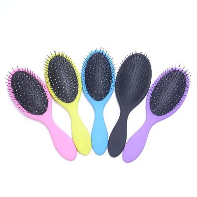 China For Home Use Hair Brush Tangle Wet And Dry Bristle Handle Comb Hair Brush New Salon Children Soft Women Men for sale