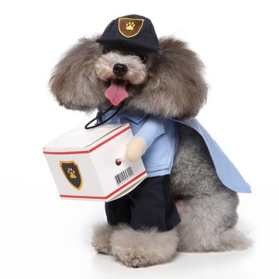 China Sustainable Factory Outlet Cute Pet Dog Spooky Transforming Costume Dog Cat Cosplay Dress for Halloween for sale