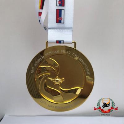 China Custom Sports Commemorative Trophies And Medals China Custom Big Medal 3D Medal for sale