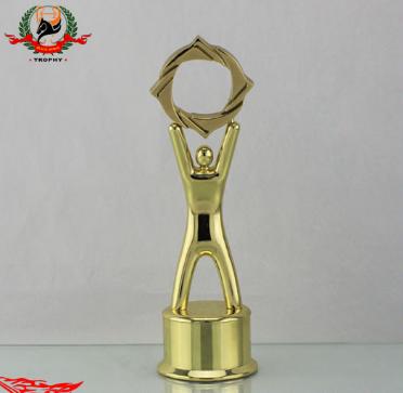 China China Custom Trophies Sports Sculptures Award Golden Statue Awards Trophy for sale