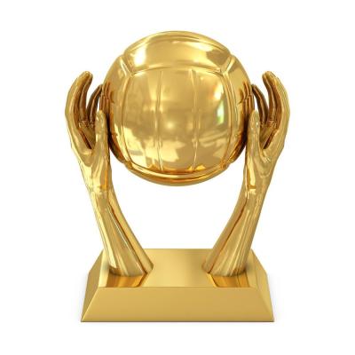 China Custom Europe trophy basketball awards NBA winner champions gold trophy made in china for awards for sale