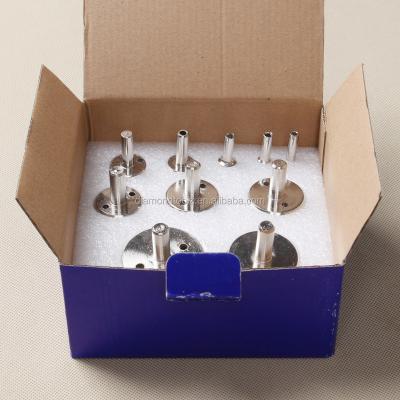 China high quality diamond drill bit 10 pcs drill bit tool gem diamond drilling tools for glass for sale