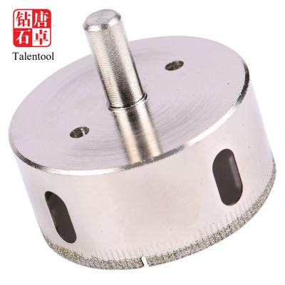 China OEM Drilling Talentool Hole Drill Bits Glass Diamond Core Glass Diamond Plated Drill Bits for sale