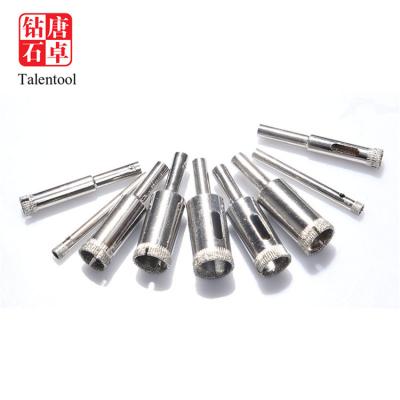 China Talentool Diamond Tipped Core Drill Bit Glass Plated Glass Bottle Drill Bits Glass Cutter Tools Diamond Tipped Core Drill Bit Hole Saw For Glass for sale