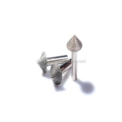 China Stone Carving Diamond Mounting Points For Stone Diamond Coated Used On Stone Glass Tile For Polishing And Carving for sale