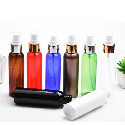 China 1000 White And Top Perfume 1000ml 28400 PET Gold Plastic Refillable 100ml Anti Mist Spray Bottle Eco-friendly for sale