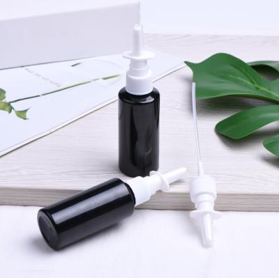 China New Design 5ml 10ml 20ml MEDICINE Nasal Spray Bottle Refillable Pump for sale