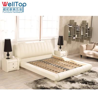 China Modern King Size Slat Bed Frame VT-14.003 Spring Bed Frame Metal Steel Bed Frame for sale