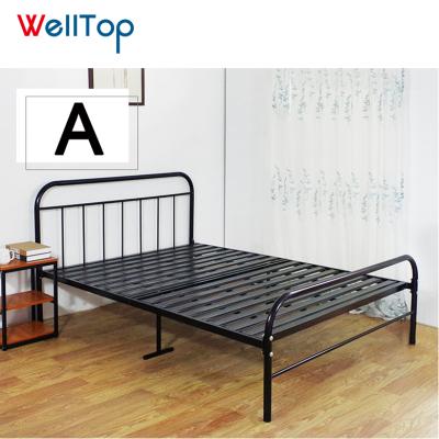 China (Size) China Factory Adjustable Furniture Easy Assemble Bed Frame Metal Queen Platform Bed Frame VT-14.018 for sale