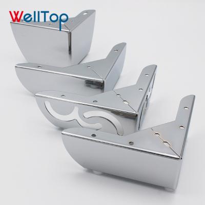 China 2019 Leg For Cabinet , Modern Sofa Welltop Furniture Chrome Leg VT-03.079 for sale