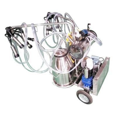 China food & Beverage factory 25 liter SUS304 bucket cow milking machine price in India for sale