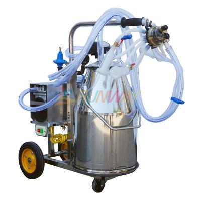 China food & Beverage Plant Small Electric Portable Goat / Cow Milking Machine For Sale for sale