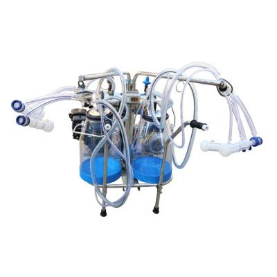 China food & Beverage Factory Price Best Engine And Gasoline Goat Milking Machine With Transparent Milk Bucket for sale