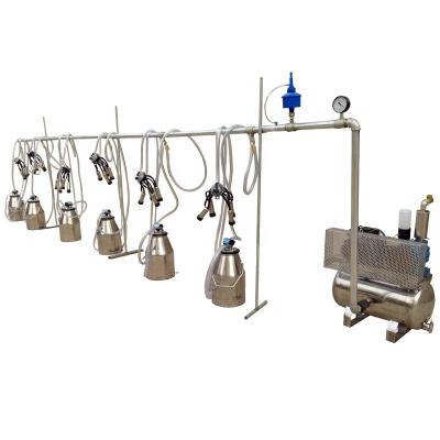 China food & Beverage Plant 4 Bucket Line Cow Milk Making Machine for sale