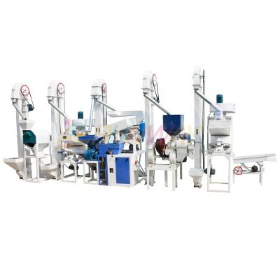 China Best Combined Plant Rice Mill Machine Mini Rice Mill Installed In Tanzania for sale