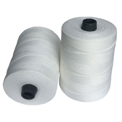 China 3900m High Temperature Resistant 1000g Polyester Yarn For Closing Rice Bag for sale