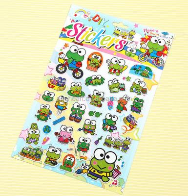 China DIY 3D Self Adhesive Custom Cartoon Plastic Puffy Stickers for sale