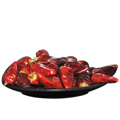 China Guizhou Province Dry Bullet Shaped Chili Peppers Chinese Natural Spicy AD Chilies and Red Pepper Granule Single Herbs and Spices for sale