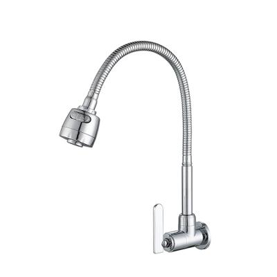 China Modern Chinese Manufacturer Cold Water Wall Mounted Classic Magnetic Faucet Zinc Water Tap Kitchen Faucet Sink for sale