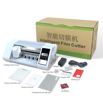 China Smart tpu cutter plotter mobile phone hydrogel screen protector cell phone screen protector cutting machine film cutter making machine for sale