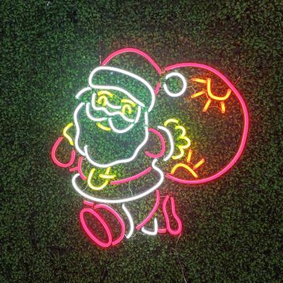 China Buildings Merry Christmas Led Neon Light Sign Christmas Led Sign for sale