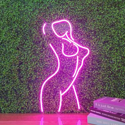 China Buildings beat quality lead neon silicone shaped light neon wall signs neon sign wicks for sale