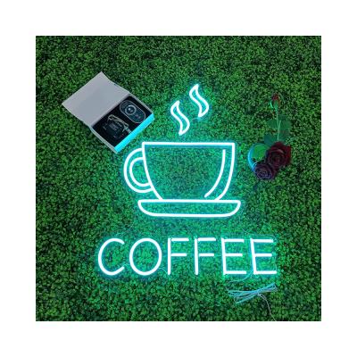 China Buildings NEON LIGHT COFFEE dropshipping cafe led neon sign letter cable neon sign lights for sale