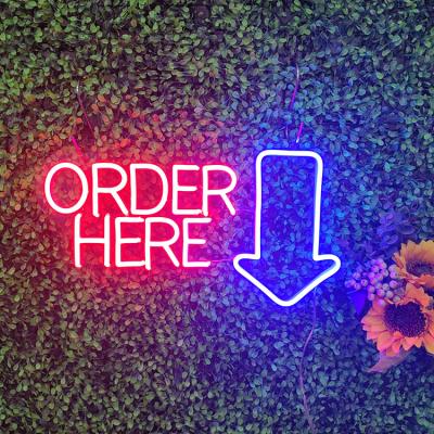 China OUX Buildings Drop Shipping Custom Led Neon Sign Square 12v Acrylic Led Neon Sign Board for sale