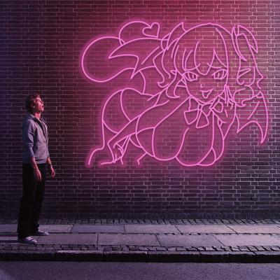 China Buildings Sunlight Neon Sign Anime Neon Sign Led Wall Decor Drop Shipping Anime Led Light Neon for sale