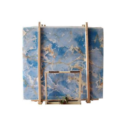 China Modern Chinese Manufacture Porcelain Tile Marble Onyx Slabs Stone Pattern Marble Flooring for sale