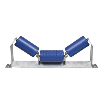 China energy & Mining Belt Conveyor Idler Frame Bracket Roller Idler Carrier Bowl Idler For Bulk Material Handling for sale